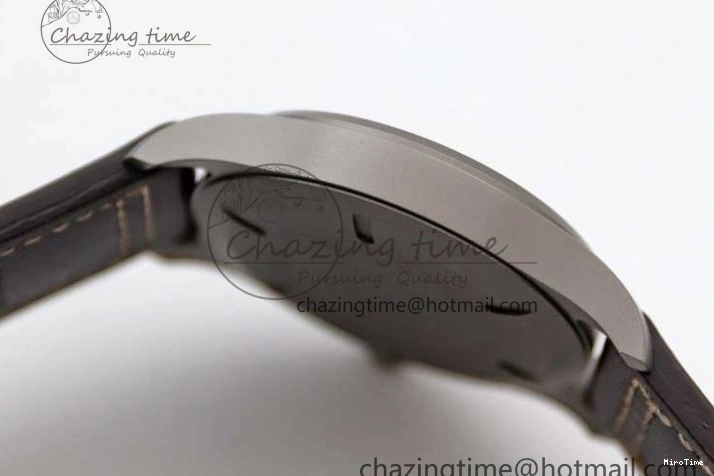 MIROTIME 0312 Mark XVIII IW327006 Titanium M+F 1:1 Best Edition Black Dial on Brown Leather Strap A Efficient 7052